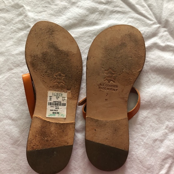 J Crew Italian leather sandals - Picture 4 of 5